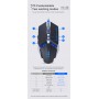 Oem - Mouse pentru gaming din metal cu iluminare led, 7 butoane, dpi reglabil, design ergonomic, negru - Mouse tastaturi și a...