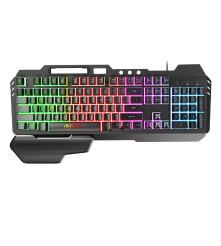 Oem - Tastatura pentru jocuri cu iluminare RGB si suport pentru mana - 104 taste - Mouse tastaturi și accesorii - YGMGK7