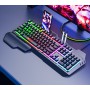 Oem - Tastatura pentru jocuri cu iluminare RGB si suport pentru mana - 104 taste - Mouse tastaturi și accesorii - YGMGK7