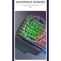 Oem - Tastatura pentru jocuri cu iluminare RGB si suport pentru mana - 104 taste - Mouse tastaturi și accesorii - YGMGK7