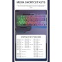 Oem - Tastatura pentru jocuri cu iluminare RGB si suport pentru mana - 104 taste - Mouse tastaturi și accesorii - YGMGK7