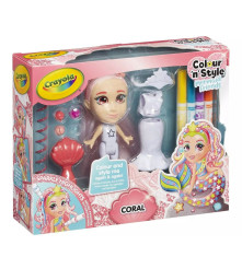 Oem - Set Crayola Color 'n' Style Friends Coral - Jucării creative - TZ736
