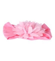 Oem - Bentita de par cu floare decorativa pentru bebelusi, roz - Bijuterii si accesorii copii - TZ748