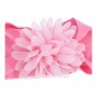 Oem - Bentita de par cu floare decorativa pentru bebelusi, roz - Bijuterii si accesorii copii - TZ748