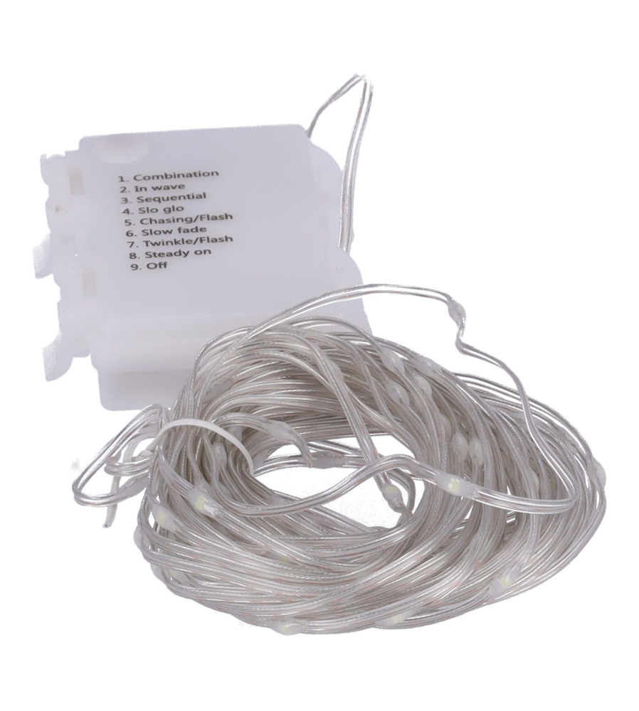 Oem - Ghirlanda luminoasa 10 M, alb rece - Lumini Crăciun - TZ755