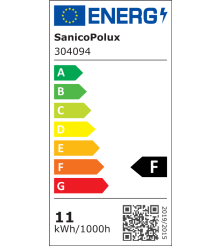 Polux - Aplica de perete NIVERO LED 900lm matt din otel inoxidabil pentru interior sau exterior - Aplici Lămpi și Felinare - ...