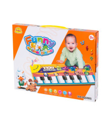 Oem - Covoras muzical mini piano pentru bebelusi - Jucării educative - IK240