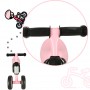 Oem - Bicicleta mini fara pedale cu 4 roti pentru copii, roz - Jucării exterior - IK246