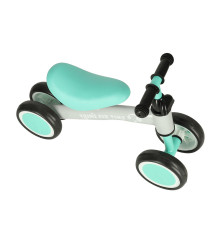 Oem - Bicicleta mini fara pedale cu 4 roti pentru copii, albastru - Jucării exterior - IK247