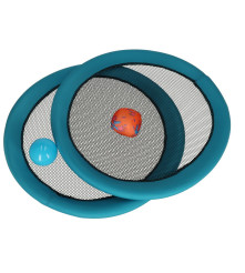 Oem - Set 2 palete 44 cm cu mingi de panza si plastic, multicolor - Jucării exterior - IK254