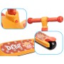 Oem - Trotineta de echilibru pentru copii, cu 3 roti, lumini LED, pliabila, ghidon reglabil, pana la 40 kg, portocaliu - Jucă...