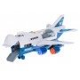 Oem - Set 6 masinute de politie cu avion de transport masini - Jucării interior - IK277