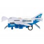 Oem - Set 6 masinute de politie cu avion de transport masini - Jucării interior - IK277