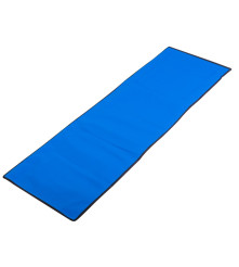Oem - Sezlong pliabil pentru plaja sau camping cu geanta de transport, albastru 150 cm x 47 cm - Accesorii plaja - IK278