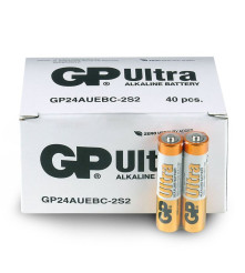 GP - 40x GP ULTRA Alkaline AAA LR03 1.5V - Format AAA - BL366