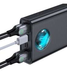 - Power Bank Baseus Amblight PPLG000101 65W QC3.0 PD 3.0 30000mAh cu 5x iesiri USB - Powerbanks - BLR023