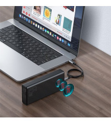 - Power Bank Baseus Amblight PPLG000101 65W QC3.0 PD 3.0 30000mAh cu 5x iesiri USB - Powerbanks - BLR023