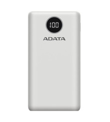 Adata - Power Bank ADATA P200000QCD 18W QC3.0 PD 20000mAh alb cu 3x iesiri USB - Powerbanks - BLR025