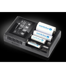 EverActive - Incarcator pentru baterii cilindrice Li-ion si Nimh everActive UC-4000 - Încărcătoare de baterii - BLR011