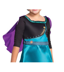 GoDan - Costum printesa Anna - Frozen 2 , marimea M (7-8 ani) - Copii - GD751