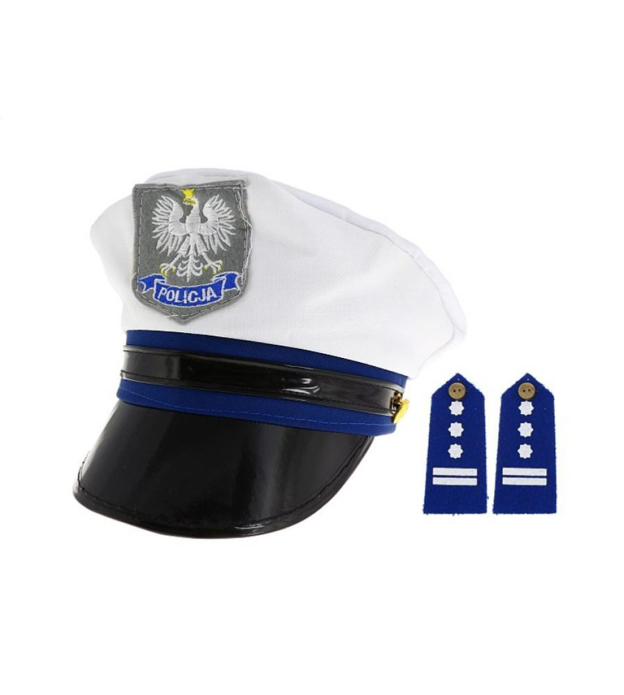 GoDan - Sapca politist cu epoleti - Adulti - GD769