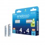 Eneloop - Acumulatori Panasonic eneloop 4x AA 2000mAh + 4x AAA 800mAh - 2x4 blister (BK-KJMCDE44E) - Format AA - NKR005