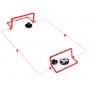 Oem - Minge Hover Ball cu LED, poarta si rachete - Jucării exterior - IK283