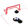 Oem - Minge Hover Ball cu LED, poarta si rachete - Jucării exterior - IK283