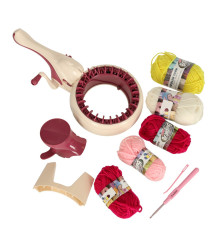 Oem - Masina de tesut cu accesorii si ata pentru copii - Jucării educative - IK287