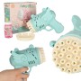 Oem - Jucarie interactiva, pistol de facut baloane de sapun, albastru - Baloane de sapun - IK298