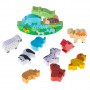 Oem - Joc puzzle echilibrarea animalelor de safari - Jucării educative - IK303