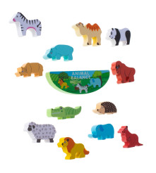 Oem - Joc puzzle echilibrarea animalelor de safari - Jucării educative - IK303