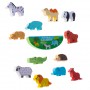 Oem - Joc puzzle echilibrarea animalelor de safari - Jucării educative - IK303