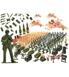 Oem - Set de figurine baza militara 307 piese pentru copii - Jucării educative - IK333