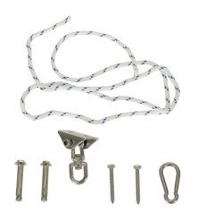 Oem - Kit accesorii pentru montare leagan sau hamac cu fixare in tavan sau copac - Hamacuri și Leagăne  - IK311