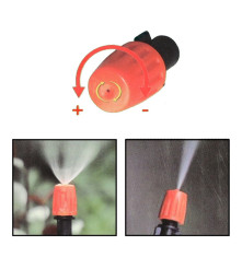 Oem - Sistem de irigare ideal pentru gazon gradina terasa din plastic, perdea de apa duze reglabile 15 m - Accesorii grădină ...
