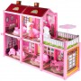 Oem - Casa de papusi din plastic complet utilata si mobilata, cu papusa, multicolor - Jucării interior - IK313