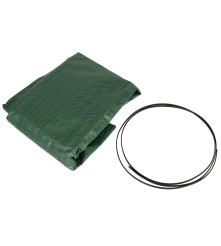 Oem - Cos tip geanta de gradina pentru frunze sau iarba cu manere, verde 270 L, 67 cm x 76 cm - Accesorii grădină - IK320