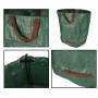 Oem - Cos tip geanta de gradina pentru frunze sau iarba cu manere, verde 270 L, 67 cm x 76 cm - Accesorii grădină - IK320