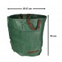 Oem - Cos tip geanta de gradina pentru frunze sau iarba cu manere, verde 270 L, 67 cm x 76 cm - Accesorii grădină - IK320
