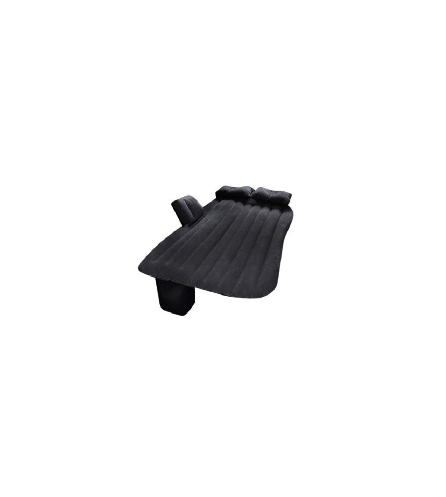 Oem - Saltea tip pat gonflabila pentru autoturisme cu pompa inclusa, negru 130 cm x 80 cm - Accesorii auto - IK326