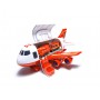 Oem - Avion de transport cu 3 masinute de pompier - Jucării interior - IK338