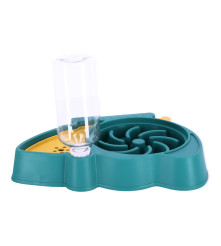 Oem - Bol cu ​​dozator automat de apa pentru caini si pisici, verde - Alte accesorii pentru casă - TZ817