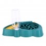 Oem - Bol cu ​​dozator automat de apa pentru caini si pisici, verde - Alte accesorii pentru casă - TZ817