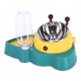 Oem - Bol cu ​​dozator automat de apa pentru caini si pisici, verde - Alte accesorii pentru casă - TZ817