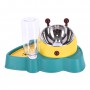 Oem - Bol cu ​​dozator automat de apa pentru caini si pisici, verde - Alte accesorii pentru casă - TZ817
