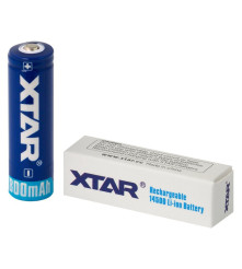 XTAR - Baterie reincarcabila Xtar 14500/AA/R6 3,7 v Li-ion 800mAh cu protectie - Format AA - BLR035