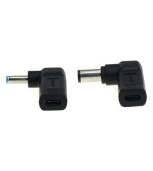 OTB - Set 2 adaptoare de incarcare USB-C PD pentru laptop OTB compatibil cu HP - 19,5V / 65W (4,5x3,0mm / 7,4x5,0mm) - Adapto...
