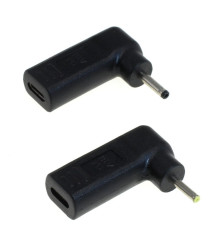 OTB - Set 2 adaptoare de incarcare USB-C PD OTB pentru laptop compatibil cu ASUS / SAMSUNG - 19V / 65W (2.5x0.7mm / 3.0x1.1mm...