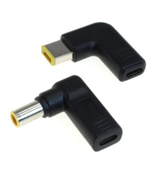 OTB - Set 2 adaptoare de incarcare USB-C PD pentru laptop OTB compatibil cu IBM / LENOVO - 20V (11x4.5mm / 7.9x5.5mm) - Adapt...
